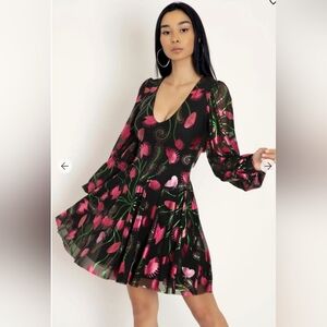 Blackmilk I Eat Flies Sheer Romance Dress (XL)